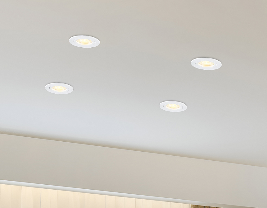 TN102450 WH белый GU5.3 D81*28