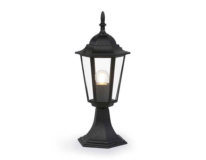 ST2023 BK/CL черный/прозрачный IP54 E27 max 40W D150*400 ST2023 BK/CL черный/прозрачный IP54 E27 max 40W D150*400