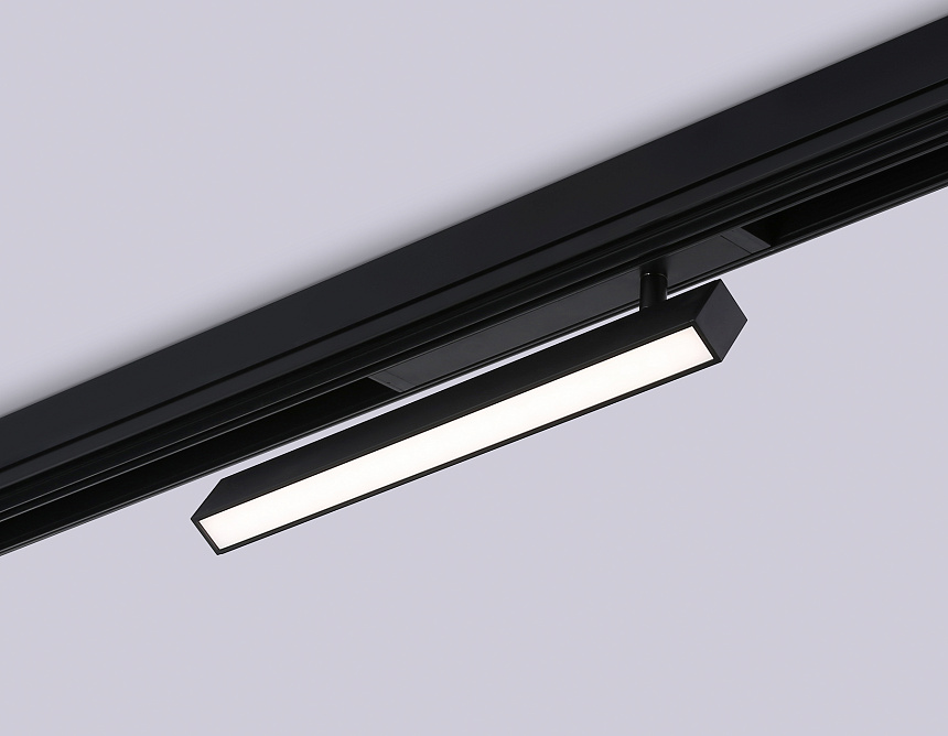 GL1332 BK черный IP20 18W 3000K-6400K 220V 120° 342*25*112 (Без ПДУ)