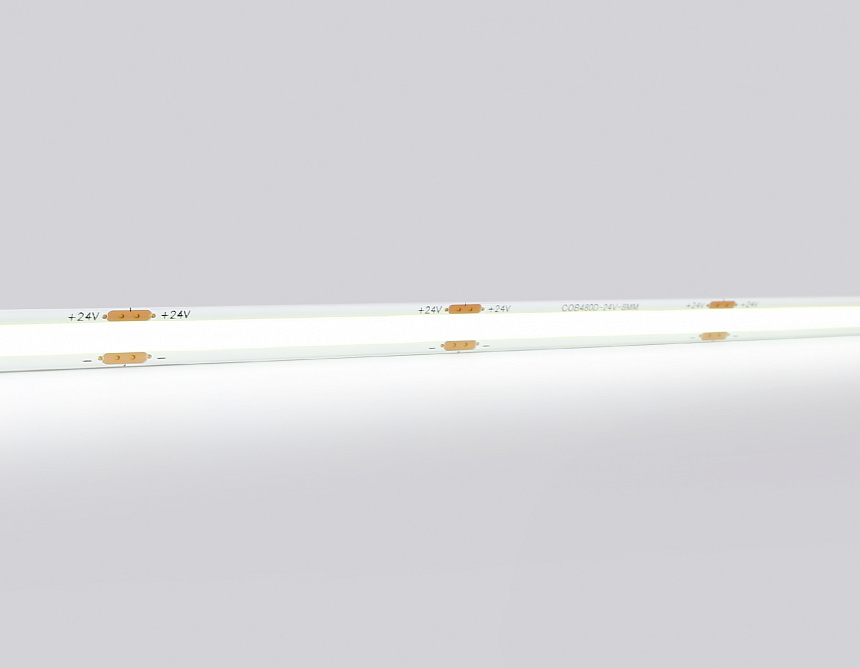 GS4703 COB 480Led /12W m/ 24V IP20 6500K/ 5000*8*1.54mm (2 конт.) GS4703 COB 480Led /12W m/ 24V IP20 6500K/ 5000*8*1.54mm (2 конт.)