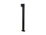 ST3754 BK черный IP54 GU10 max 35W 136*105*800