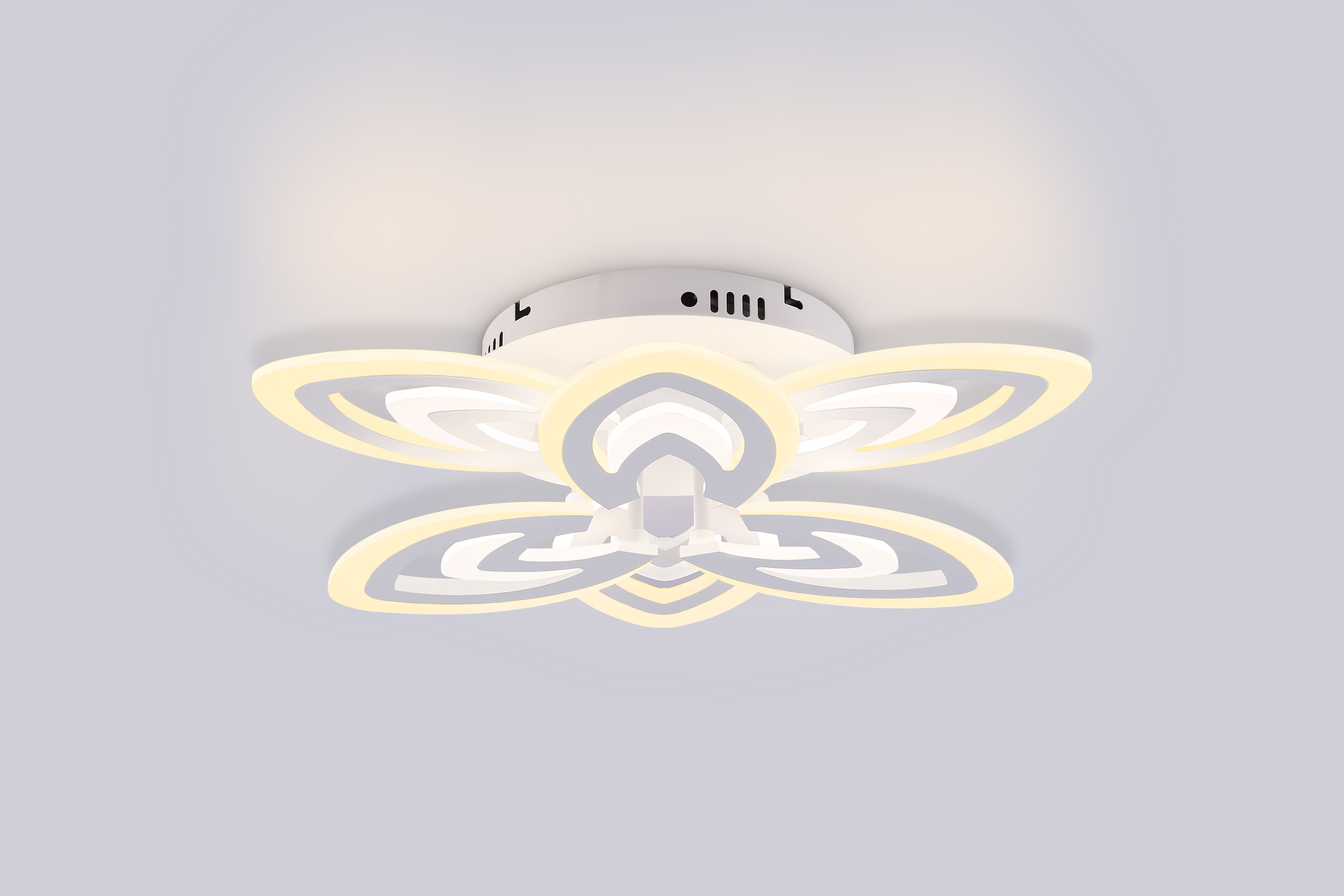 FA4546/3+3 WH белый 3000K-6400K 76W D490*110 (ПДУ ИК) FA4546/3+3 WH белый 3000K-6400K 76W D490*110 (ПДУ ИК)