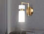 LH56130 BS/FR латунь/белый матовый E14 max 40W 150*100*210