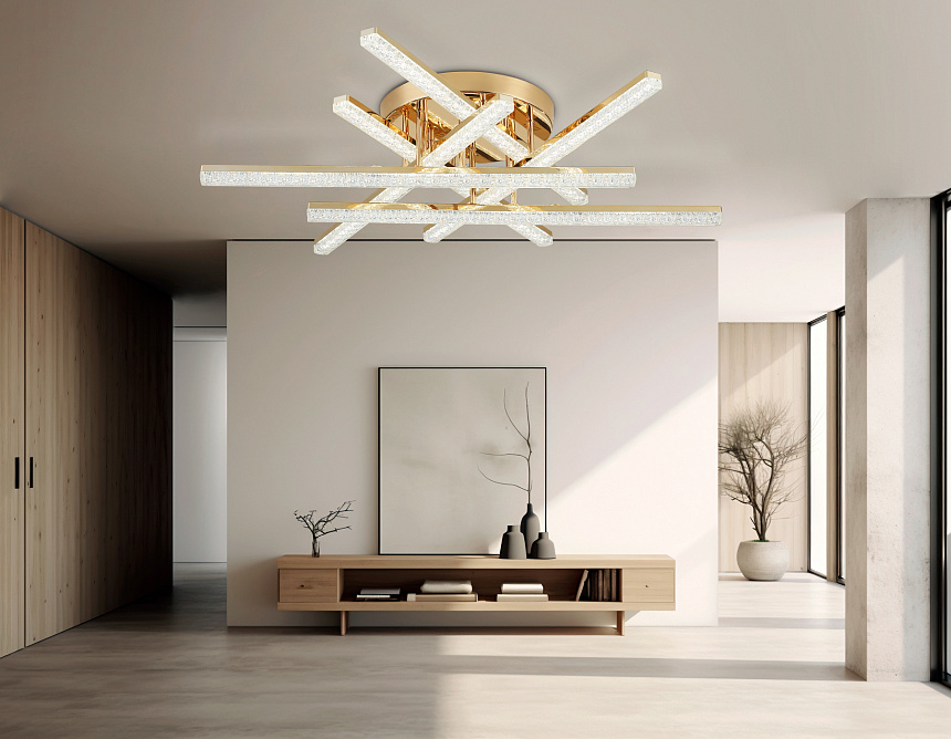 FA8899 GD золото 75W 3000K-6400K 740*710*170 (ПДУ РАДИО 2.4G)