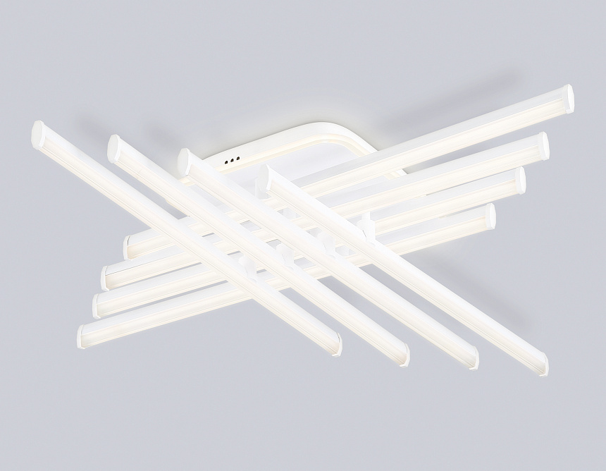 FL6261 WH белый 130W 3000K-6400K 810*810*130 (ПДУ ИК) FL6261 WH белый 130W 3000K-6400K 810*810*130 (ПДУ ИК)