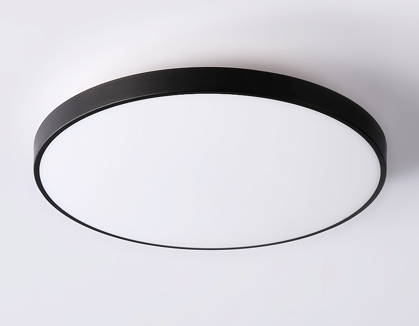 FZ1224 BK черный IP44 13W 4200K D232*50 (Без ПДУ)