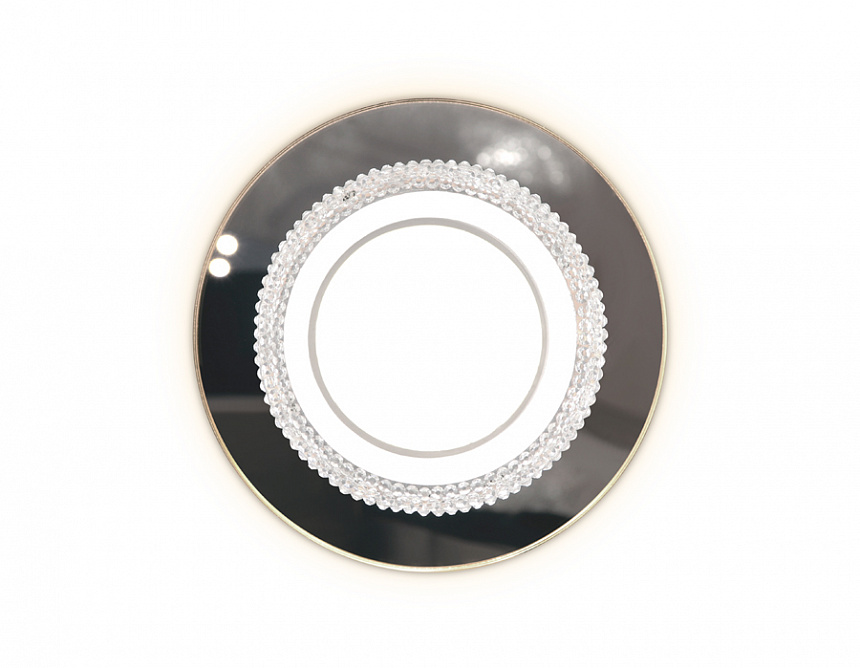 TN350 CH/CL хром/прозрачный GU5.3+3W (LED WHITE) D95*45