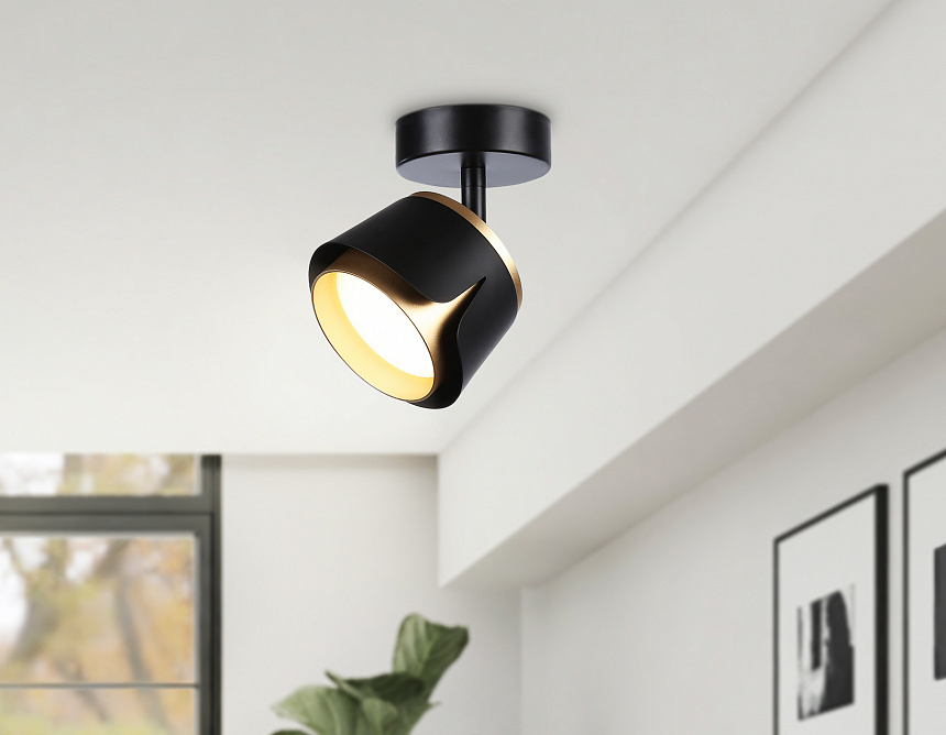 TN71227 BK/GD черный/золото GX53 D100*147