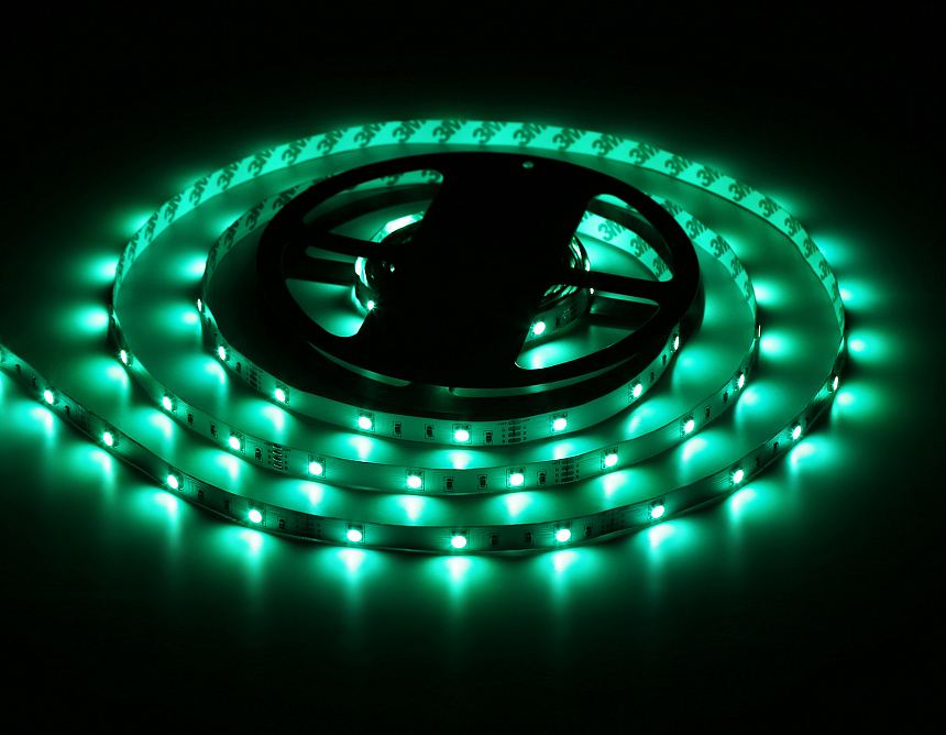 GS2401 5050 30Led/ 7.2W m/ 12V IP20 RGB/ 5000*10*1.87mm (4 конт.) комплект GS2401 5050 30Led/ 7.2W m/ 12V IP20 RGB/ 5000*10*1.87mm (4 конт.) комплект