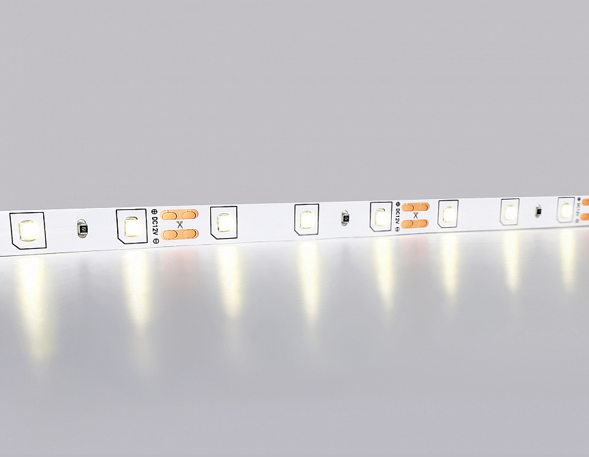 GS1002 2835 60Led/ 4.8W m/ 12V IP20 4500K/ 5000*8*1.2mm (2 конт.) GS1002 2835 60Led/ 4.8W m/ 12V IP20 4500K/ 5000*8*1.2mm (2 конт.)