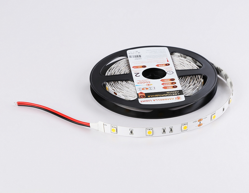 GS1801 5050 30Led/ 7.2W m/ 12V IP20 3000K/ 5000*10*1.87mm (2 конт.) GS1801 5050 30Led/ 7.2W m/ 12V IP20 3000K/ 5000*10*1.87mm (2 конт.)