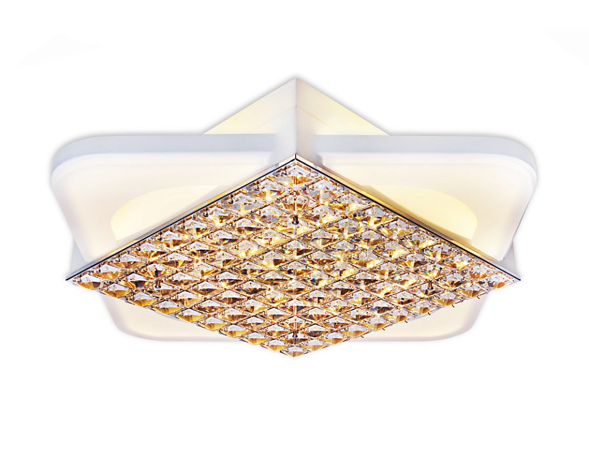 FA124 WH белый 104W 510*510*110 (ПДУ РАДИО 2.4)