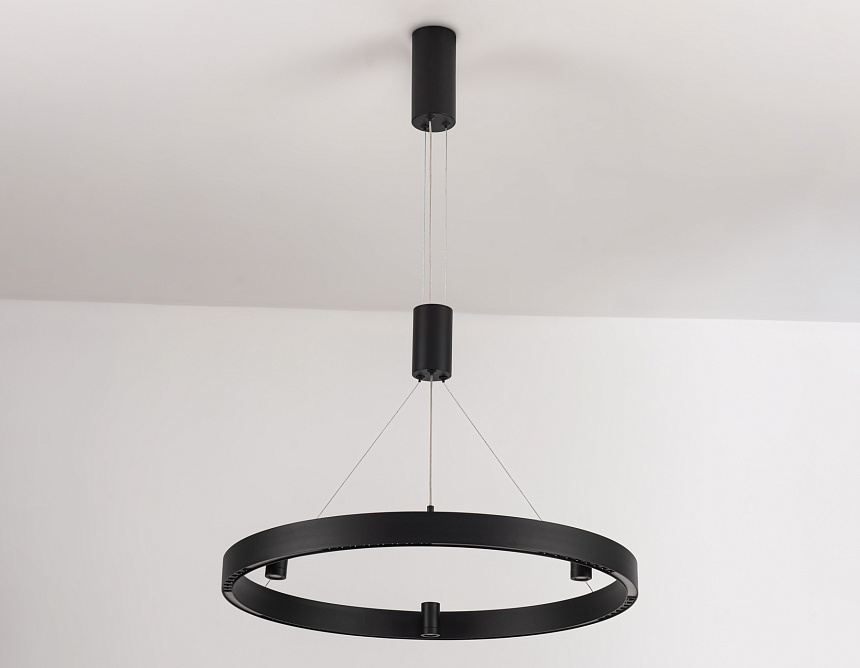 FL5845/1+3 BK черный 40W 3000K/4200K/6400K D600*1200 (без ПДУ)