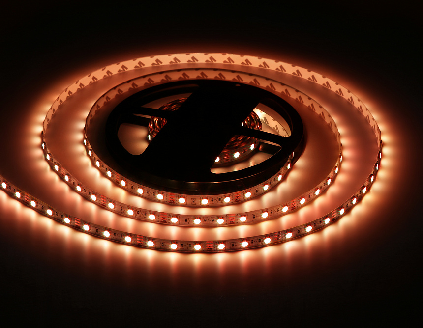 GS2402 5050 60Led/ 14.4W m/ 12V IP20 RGB/ 5000*10*1.87mm (4 конт.) комплект GS2402 5050 60Led/ 14.4W m/ 12V IP20 RGB/ 5000*10*1.87mm (4 конт.) комплект