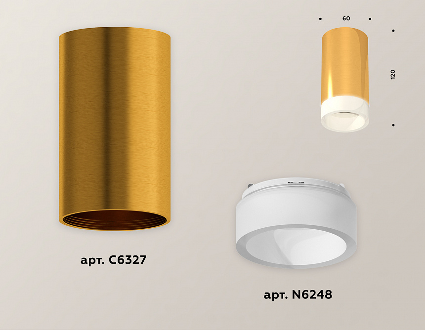 XS6327021 PYG/FR золото желтое полированное/белый матовый MR16 GU5.3 (C6327, N6248) XS6327021 PYG/FR золото желтое полированное/белый матовый MR16 GU5.3 (C6327, N6248)