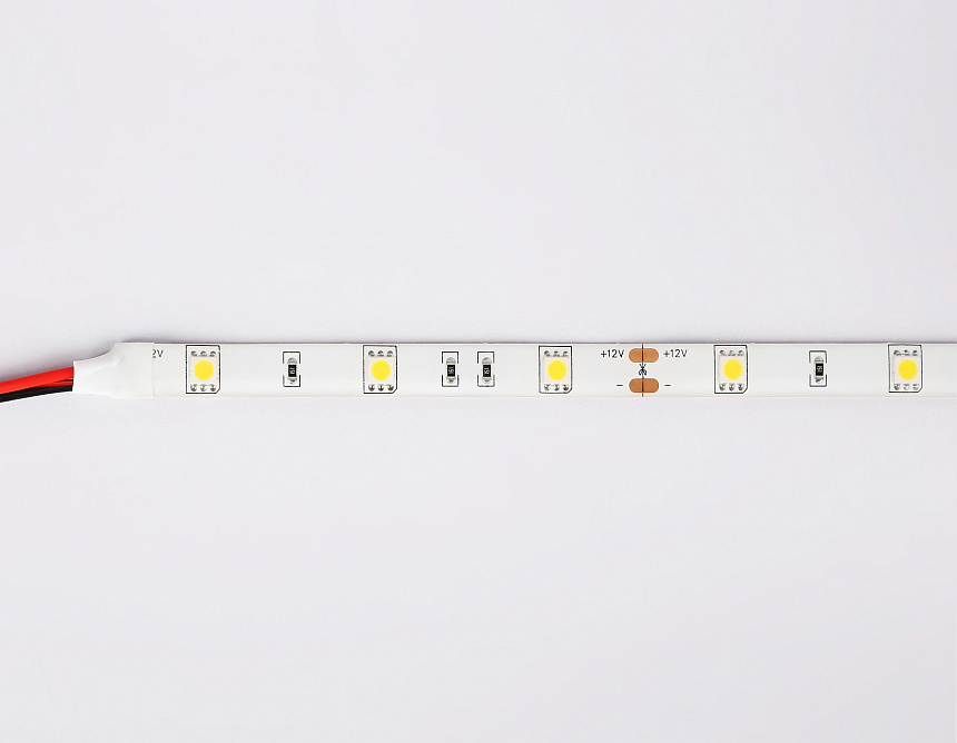 GS1903 5050 30Led/ 7.2W m/ 12V IP65 6500K/ 5000*10*2.87mm (2 конт.) GS1903 5050 30Led/ 7.2W m/ 12V IP65 6500K/ 5000*10*2.87mm (2 конт.)