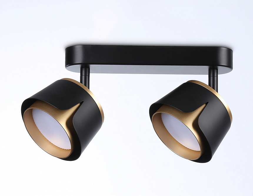 TN71231/2 BK/GD черный/золото GX53/2 220*100*147