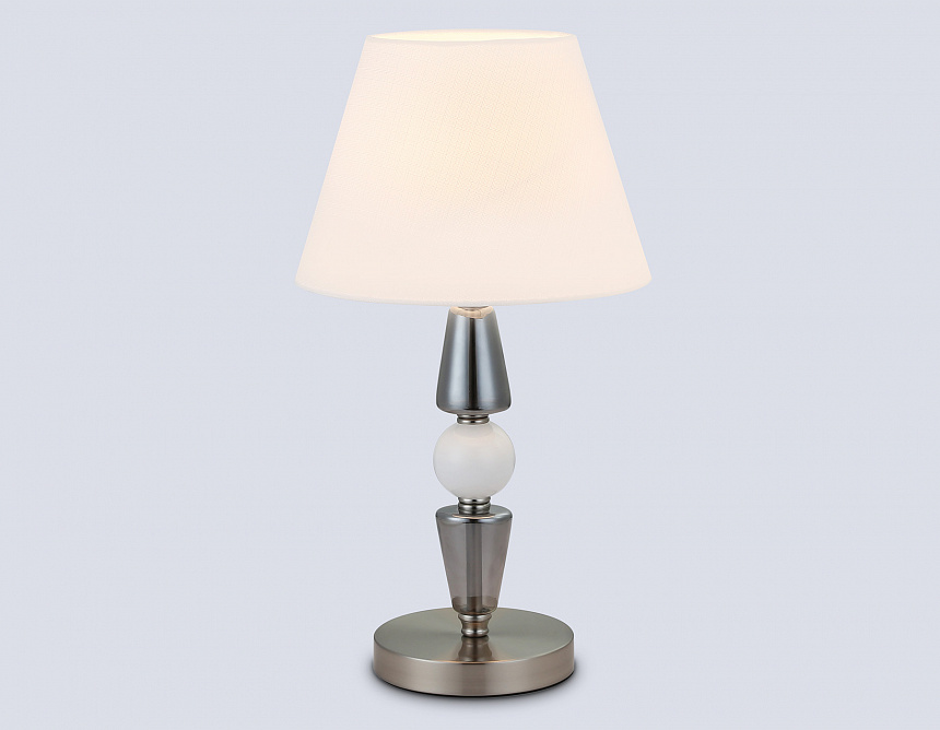 LH75262 SN/FR сатин никель/белый матовый E14 max 40W D260*470