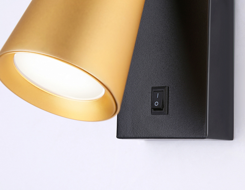 TA13142 BK/GD черный/золото GU10 max 12W 140*60*90