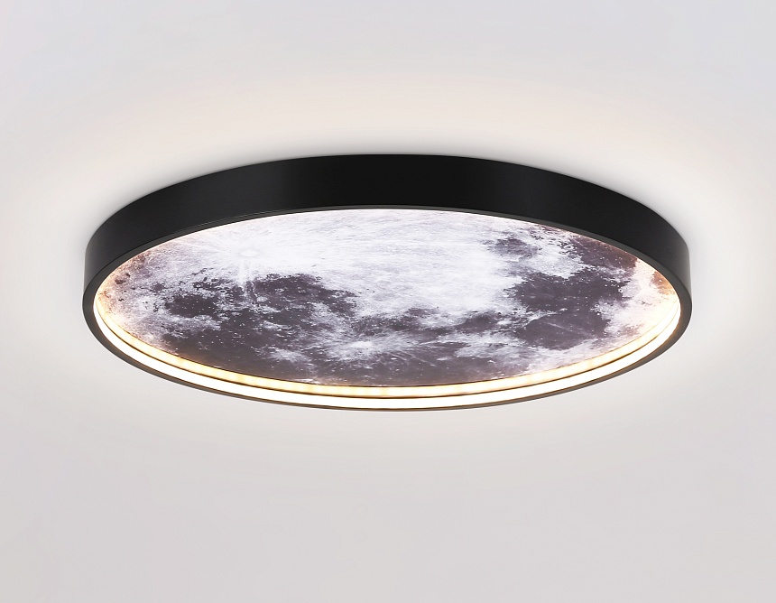 FW11112 BK черный 25W LED 3000-6400K D400*38 FW11112 BK черный 25W LED 3000-6400K D400*38