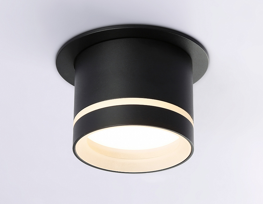 TA1432 SBK/FR черный песок/белый матовый GX53 D85*95