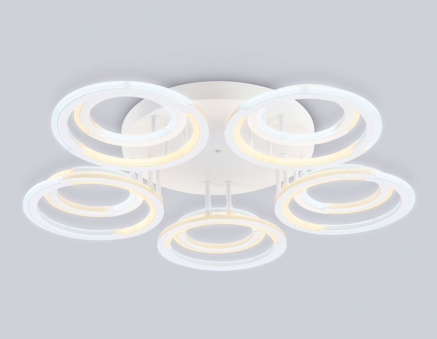 FA8944/5+5 WH белый 132W 3000-6000K D735*115 (ПДУ ИК)