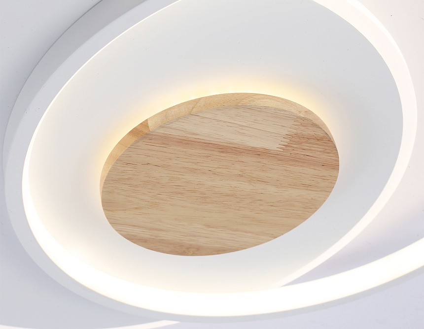 FL4788 WH/WD белый/дерево 54W 3000-6000K 460*365*45 (без ПДУ)