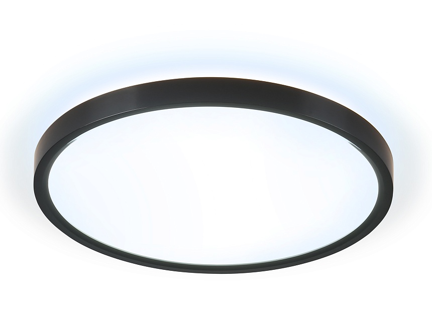 FZ3055 BK черный IP44 33W+10W 6400+6400К D370*40 (Без ПДУ) FZ3055 BK черный IP44 33W+10W 6400+6400К D370*40 (Без ПДУ)