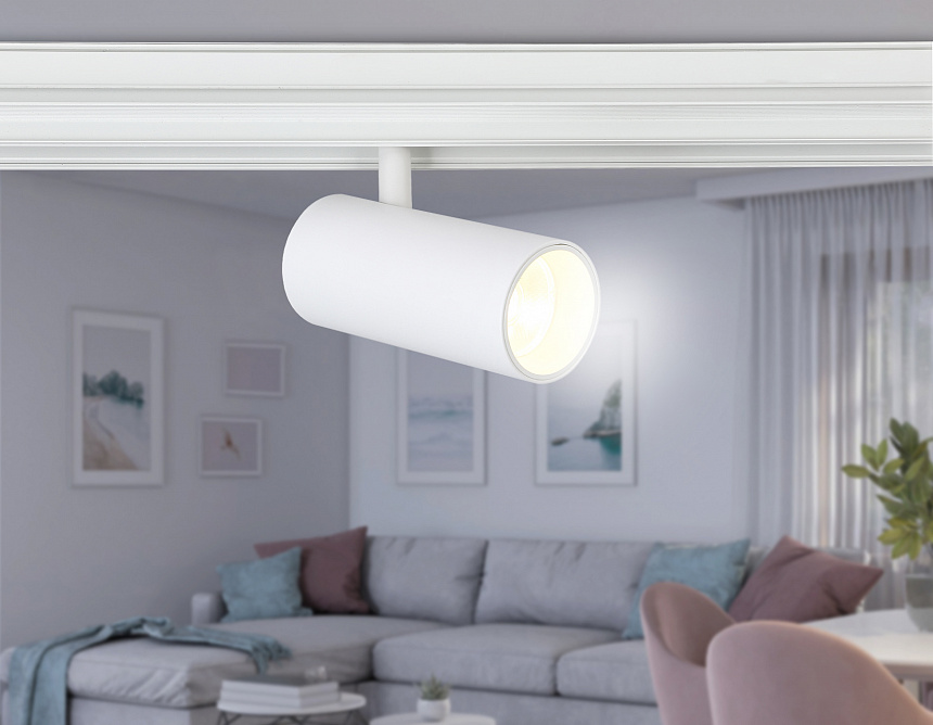 GL3828 WH белый IP20 15W 4200K 48V 24° D57*128