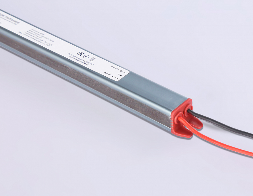 GS9806 блок питания 12V 48W 4A IP67 185-260V 292*18*14.8