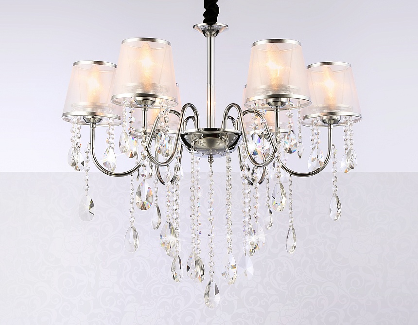 TR4588/6 CH/SL хром/серебро E14/6 max 40W D660*570