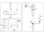 LH56001/5 СH/FR хром/белый матовый E14*5 max 40W D640*1260