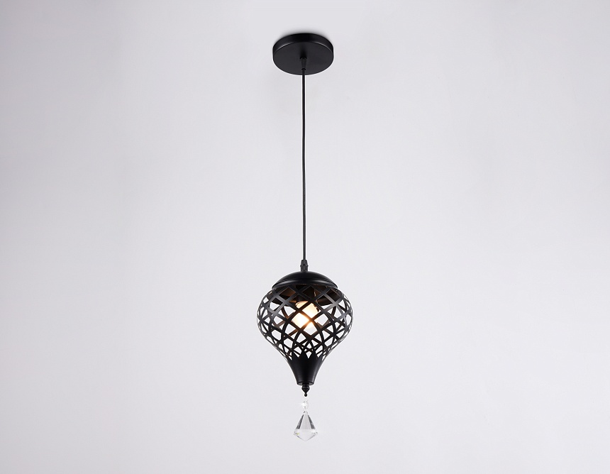 TR8442 BK черный E27 max 40W D170*800