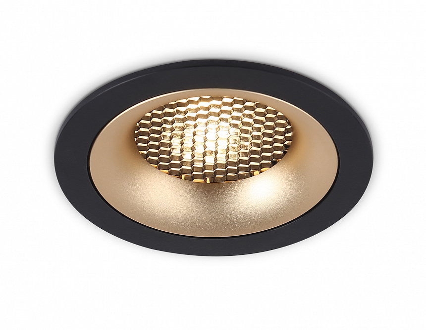 TN102725 BK/GD черный/золото GU5.3 92*92*23