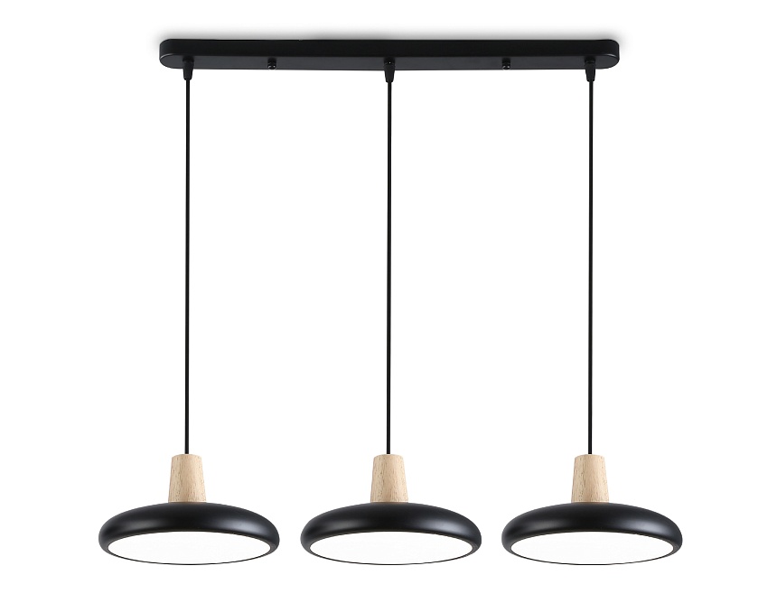 FL4841/3 BK/WD черный/дерево 72W 3000-6000K 550*200*800 (без ПДУ)