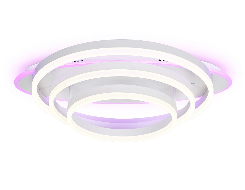 FA8522 WH белый 146W 3000K-6400K+RGB 560*500*150 (ПДУ РАДИО 2.4G)