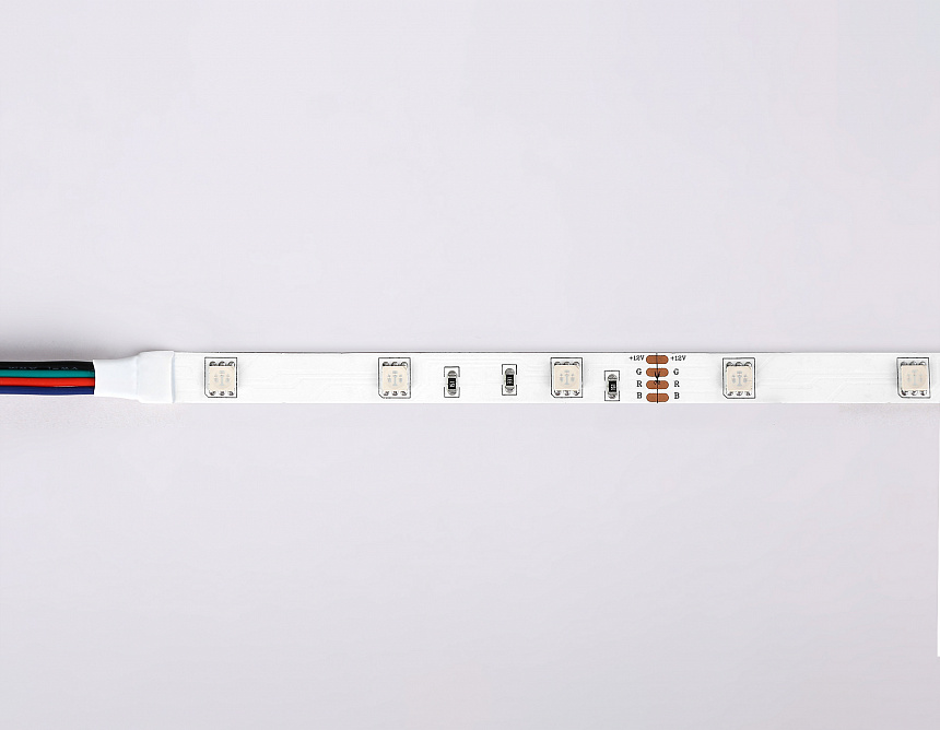 GS2201 5050 30Led/ 7.2W m/ 12V IP20 RGB /5000*10*1.87mm (4 конт.) GS2201 5050 30Led/ 7.2W m/ 12V IP20 RGB /5000*10*1.87mm (4 конт.)