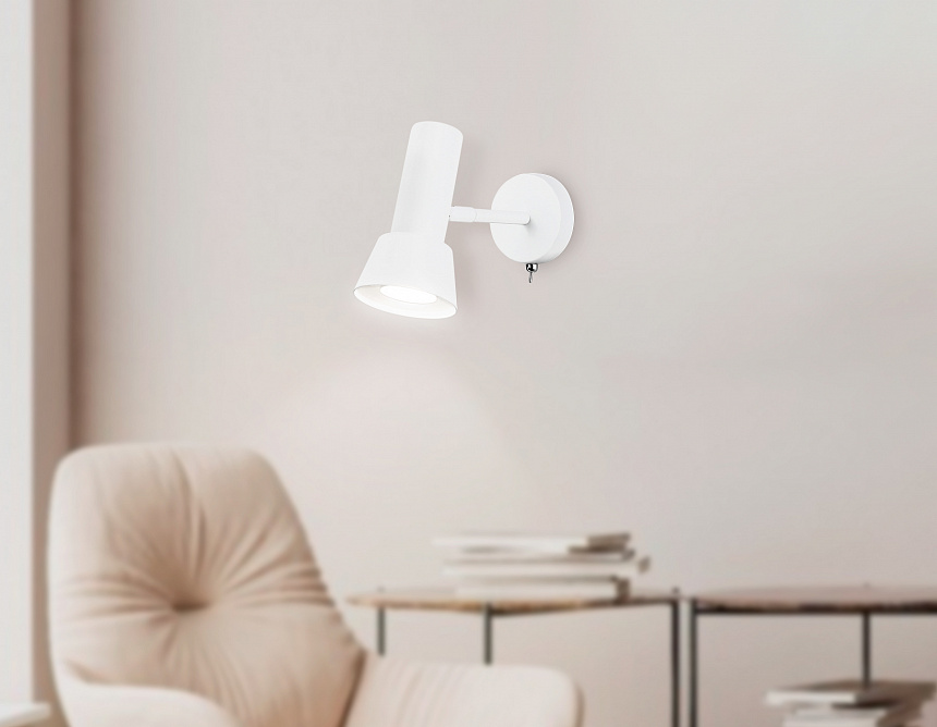 TA13128 WH белый GU10 max 12W D85*L150*H240