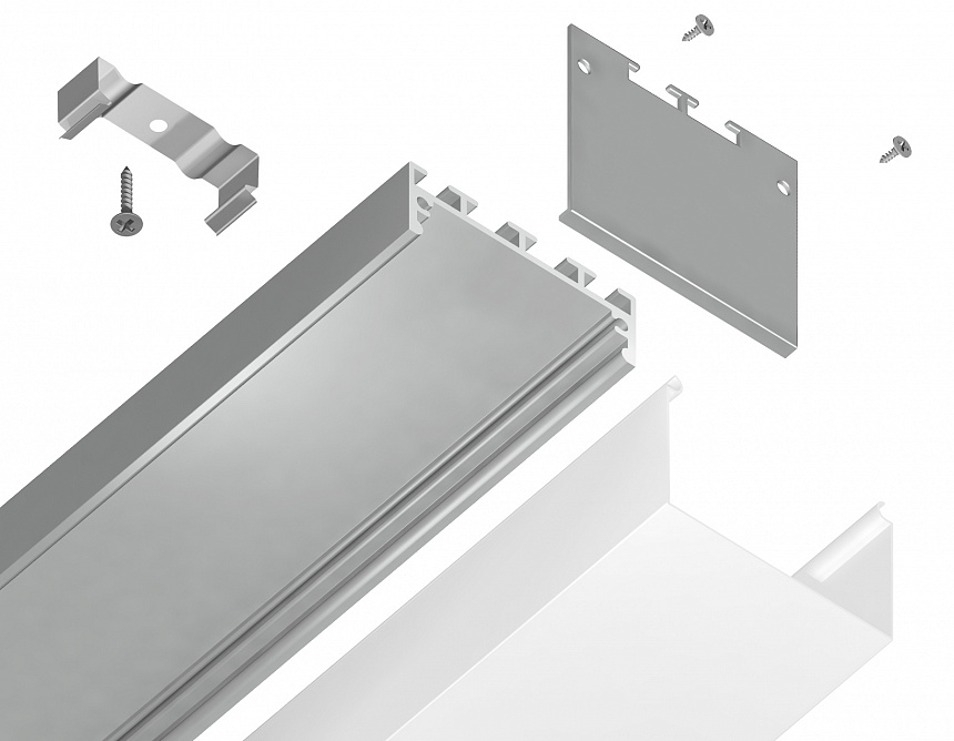 GP3070AL серебро 2000*45*42