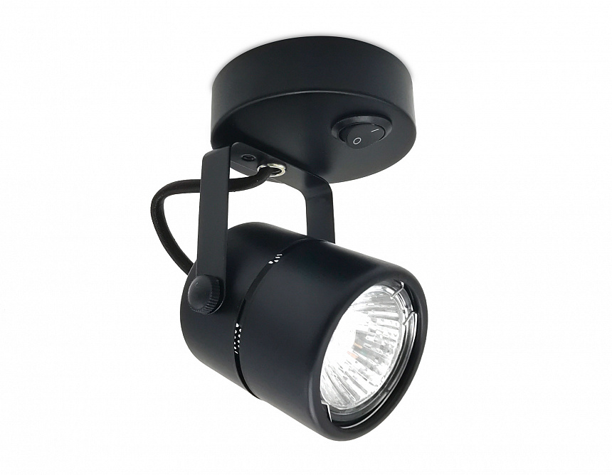 TA102 BK черный GU10 D80*130*D60 TA102 BK черный GU10 D80*130*D60