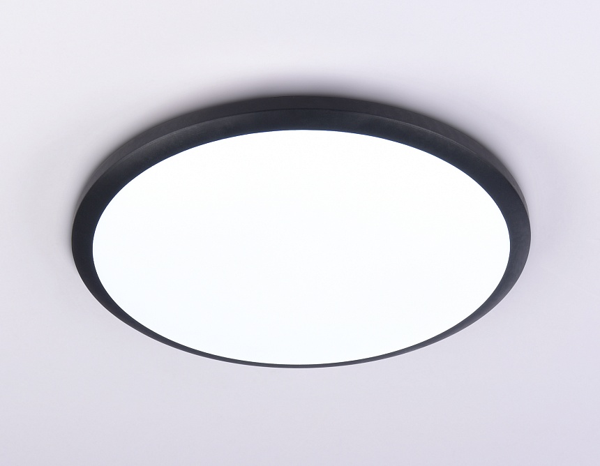 FZ1234 BK черный IP44 42W 6400К D370*55 (Без ПДУ)