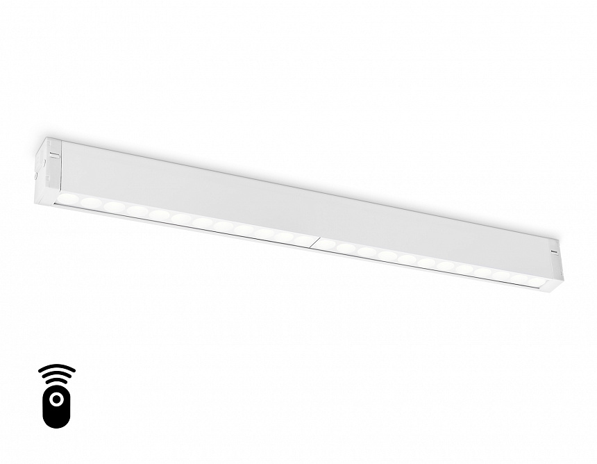 GL1313 WH белый IP20 24W 3000K-6400K 220V 24° 455*25*42 (Без ПДУ)