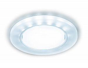 G214 WH/CH/CLD хром/матовый GX53+3W(LED COLD)