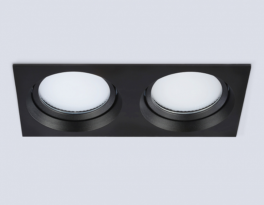 TN6661/2 BK черный IP44 GX53/2 220*110*48