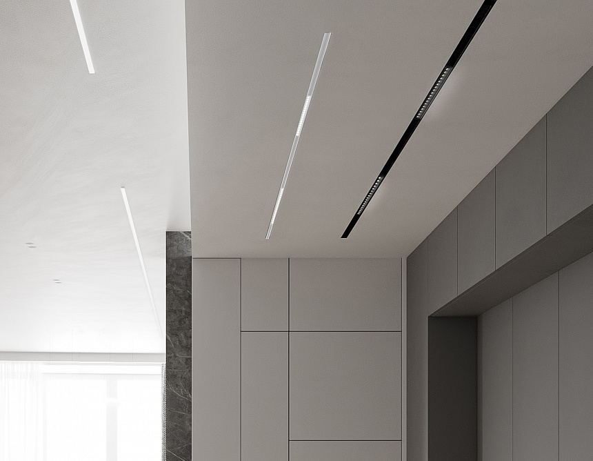 GL1311 WH белый IP20 15W 3000K-6400K 220V 24° 342*25*42 (Без ПДУ)