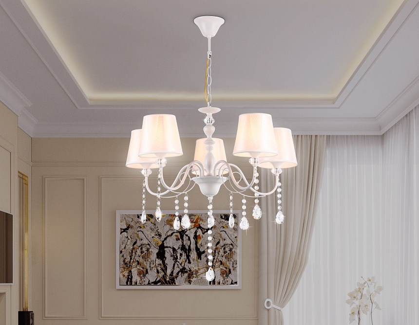 TR4603/5 WH белый E27/5 max 40W D620*865