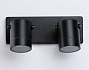 ST3888/2 BK черный IP54 GU10/2 max 35W 250*80*85