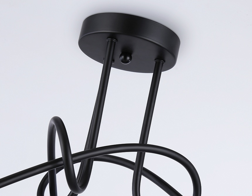 TR80415/3 BK/GD черный/золото E27/3 max 60W D670*370