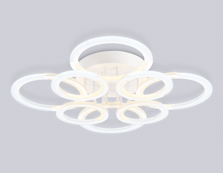 FA8945/4+4 WH белый 106W 3000-6000K D670*120 (ПДУ ИК)