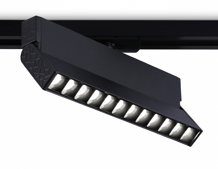 GL6819 BK черный LED 12W 4200K 24° 230*22*87